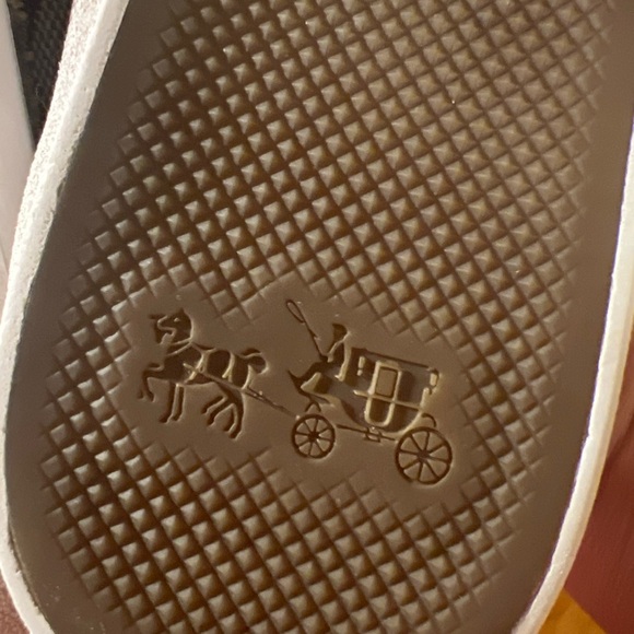 Coach Empire Black Tennis Shoes/Sneakers - Mismatched Size (6.5 Right/7 Left) - Picture 7 of 11